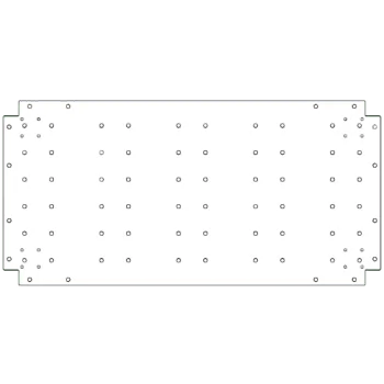 Spodná doska z pozinkovanej ocele - 50 x 100 cm