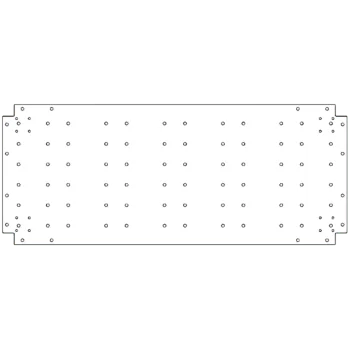 Spodná doska z pozinkovanej ocele - 50 x 120 cm