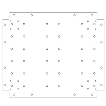 Spodná doska z pozinkovanej ocele - 50 x 60 cm