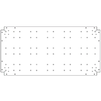 Spodná doska z pozinkovanej ocele - 60 x 120 cm