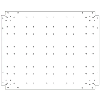 Spodná doska z pozinkovanej ocele - 80 x 100 cm