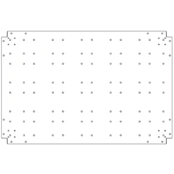 Spodná doska z pozinkovanej ocele - 80 x 120 cm