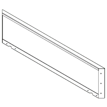 Cortenový kvetináč - Panel - 30 x 120 cm