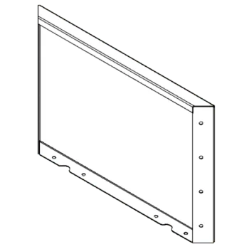 Cortenový kvetináč - Panel - 40 x 60 cm