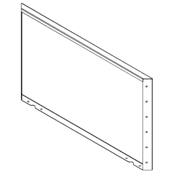 Cortenový kvetináč - Panel - 60 x 100 cm