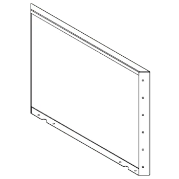 Cortenový kvetináč - Panel - 60 x 80 cm