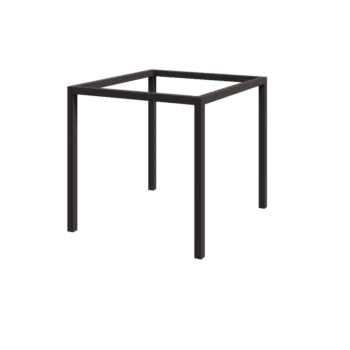 Oceľová pergola - Štvorec - 274 x 250 x 230 cm - RAL7016 matný (antracitová sivá) - Bez betónovej pätky