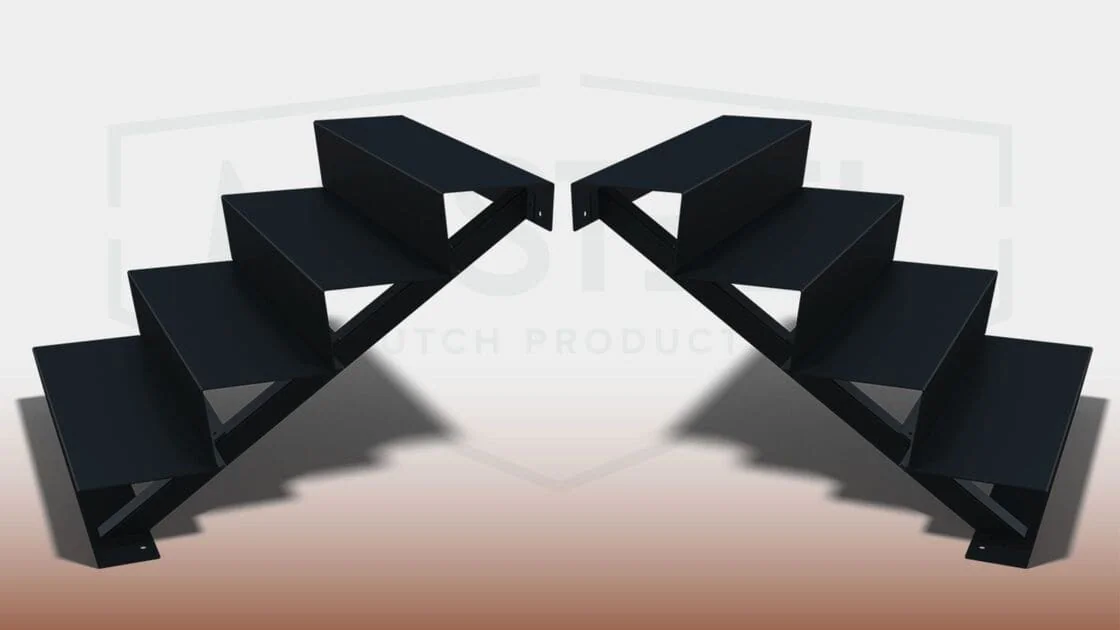 Ako nainštalovať oceľové záhradné schody?